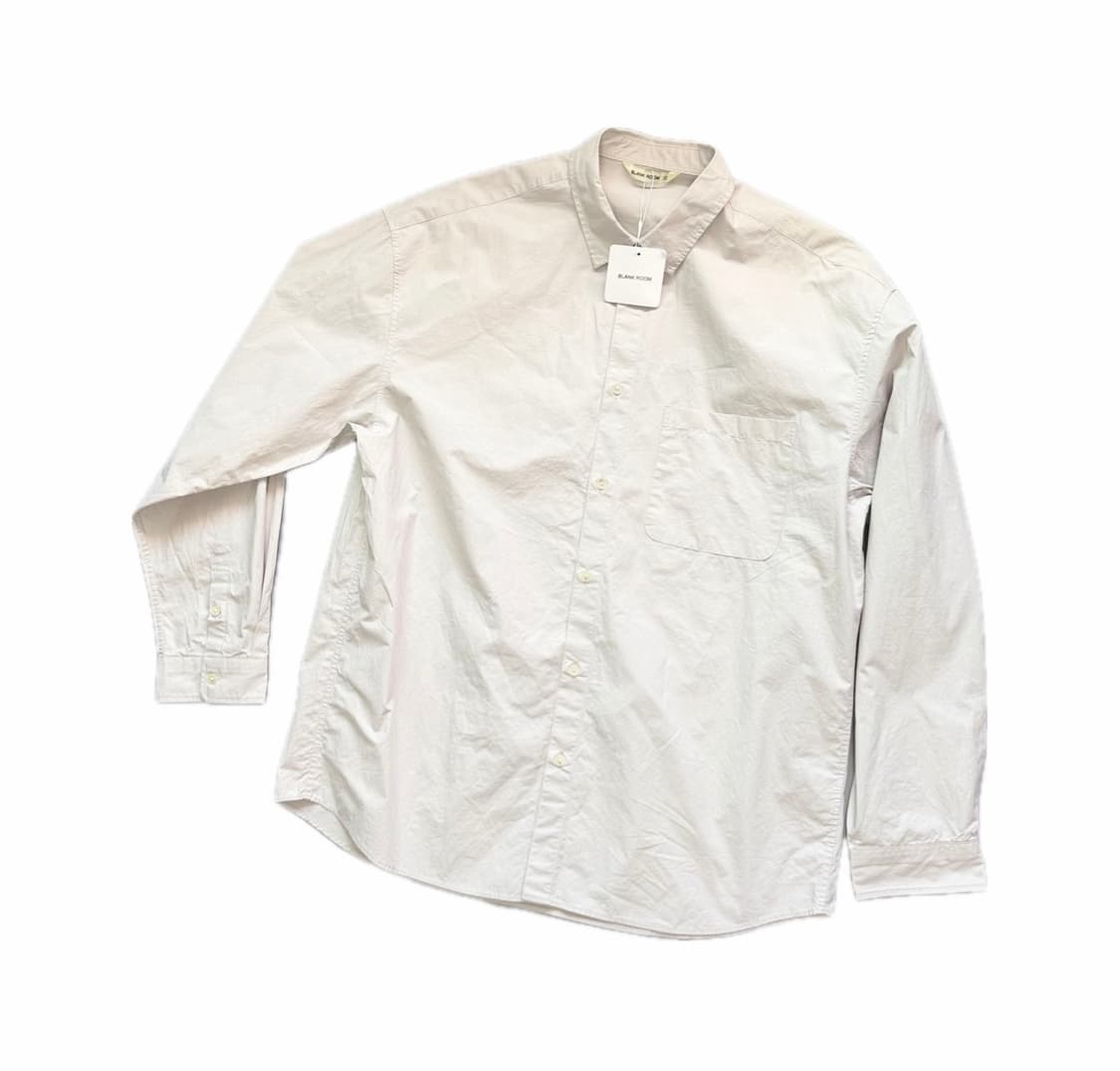 (새제품) 블랭크룸 필드데이 셔츠 코코넛 그레이 상품이미지2