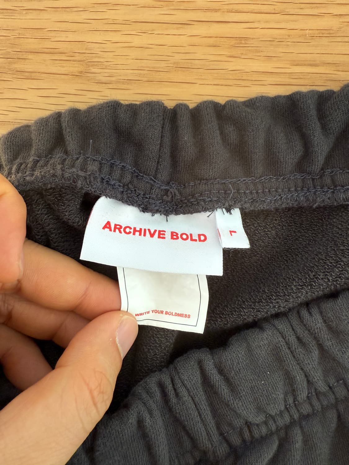 아카이브 볼드(ARCHIVE BOLD) 스웻 팬츠  상품이미지7