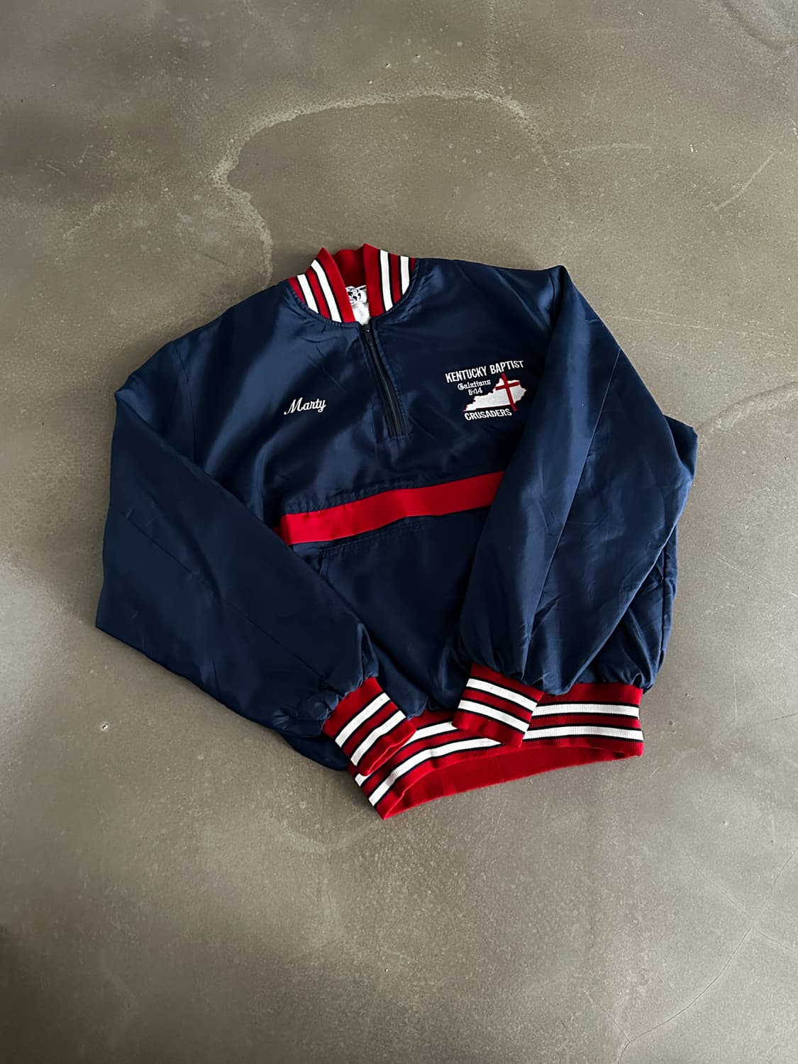 Kentucky Baptist Crusaders 웜업 자켓 상품이미지1