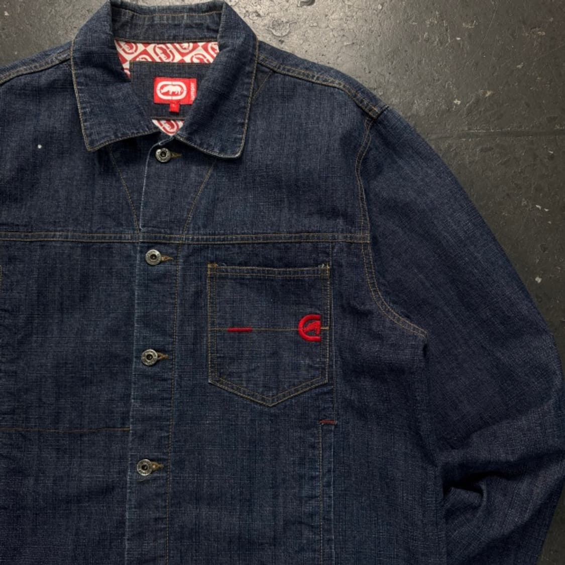 100 에코 언리미티드 Y2K 청자켓 상품이미지2