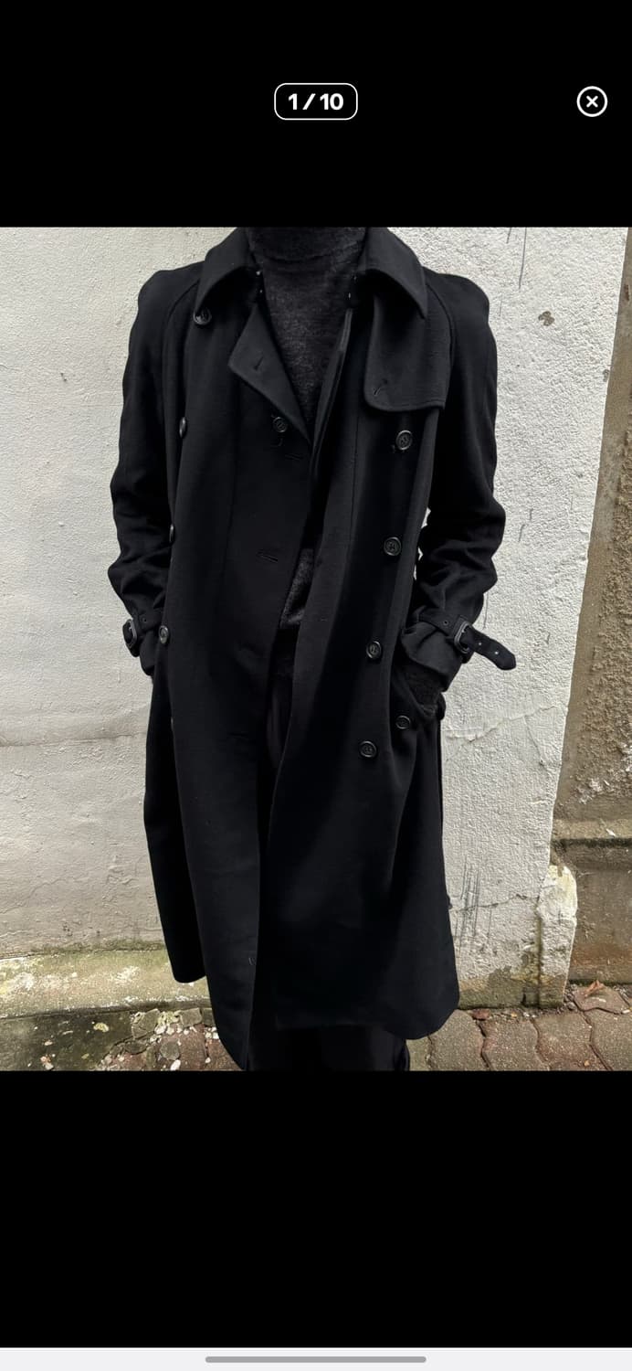 버버리 캐시미어 트렌치 코트 (m) 상품이미지1