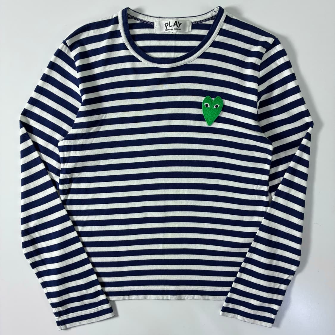 Comme Des Garcons꼼데가르송 우먼스 어글리페이스 와펜 보더티 상품이미지1