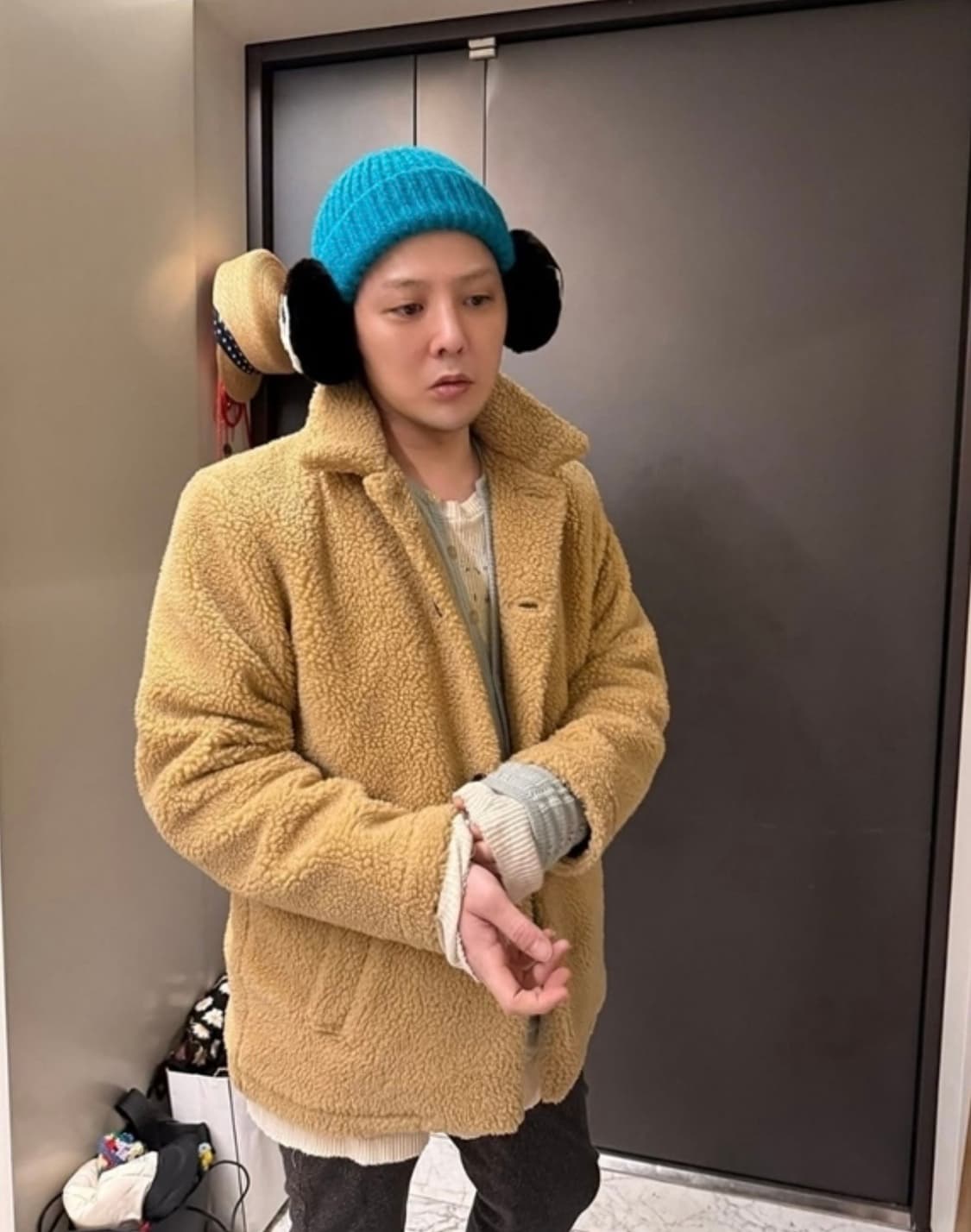 칩먼데이 08 방울비니 블루 상품이미지6