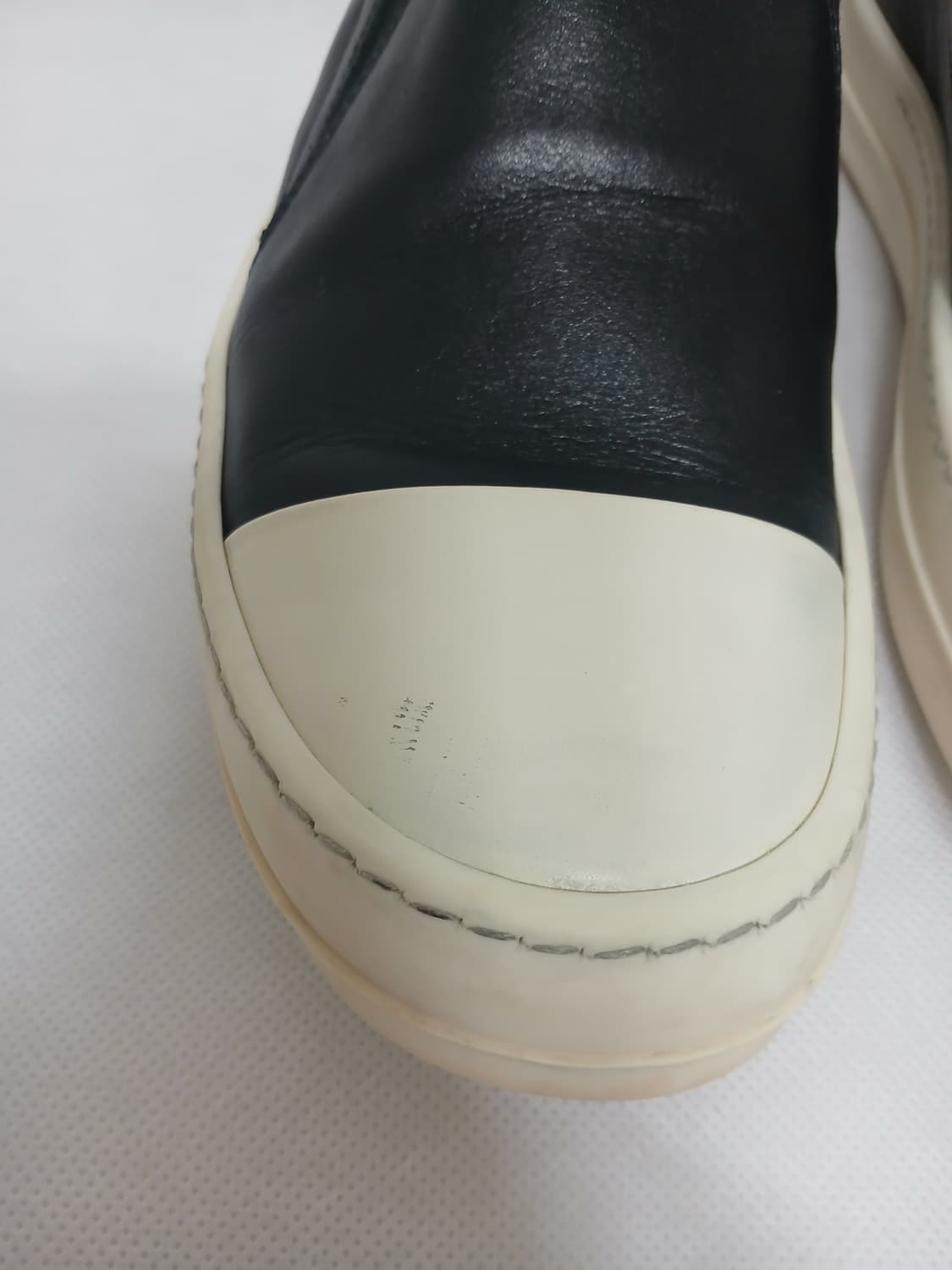 릭오웬스 / 17fw 라몬즈 보트 레더 슬립온 / 38.5 (250) 상품이미지2