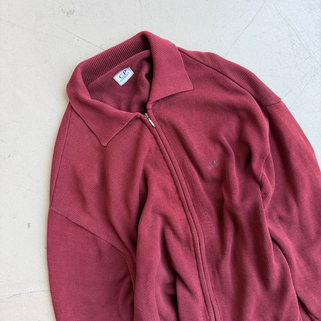 90s cp컴퍼니 니트 집업 상품이미지1