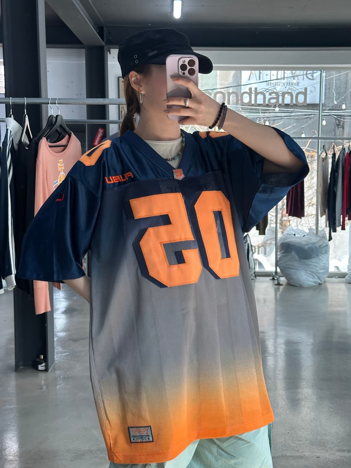 FUBU 풋볼 스타 그라데이션 농구져지 상품이미지4