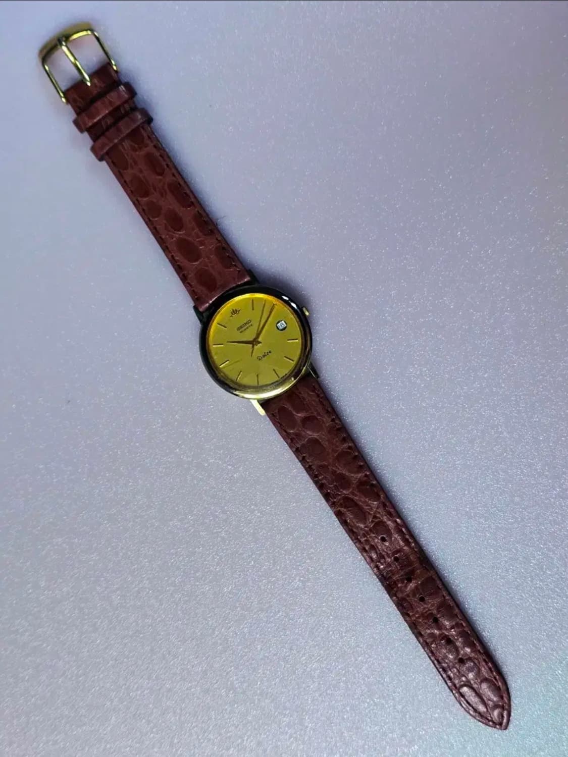 세이코 돌체(Seiko Dolce) 빈티지 금장 쿼츠 시계 상품이미지10