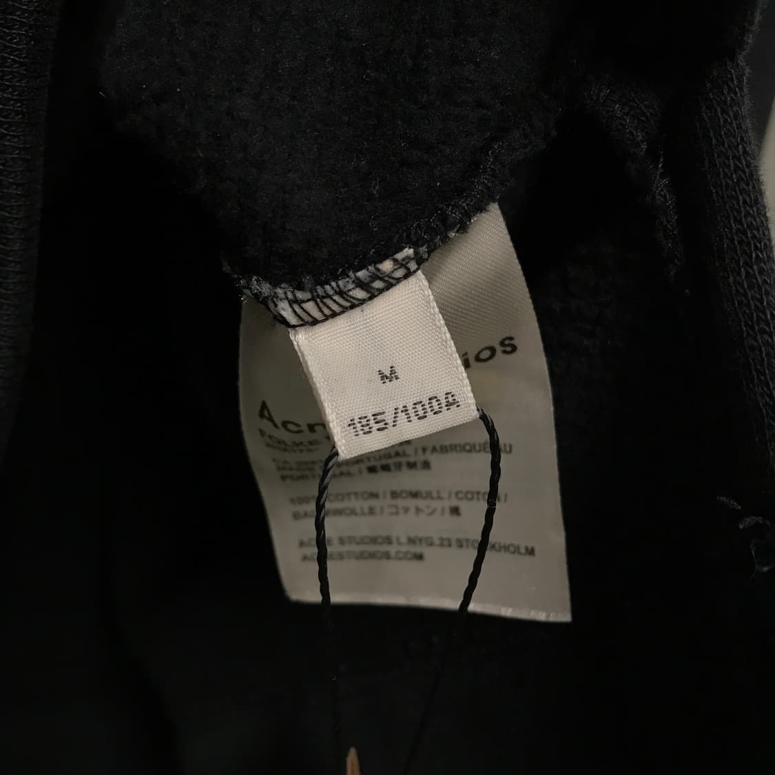 아크네스튜디오 맨투맨 블랙 M 상품이미지5