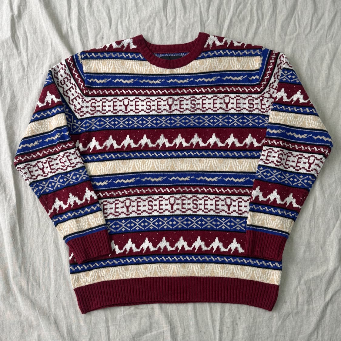 예스아이씨 크리스마스 니트 L 상품이미지1