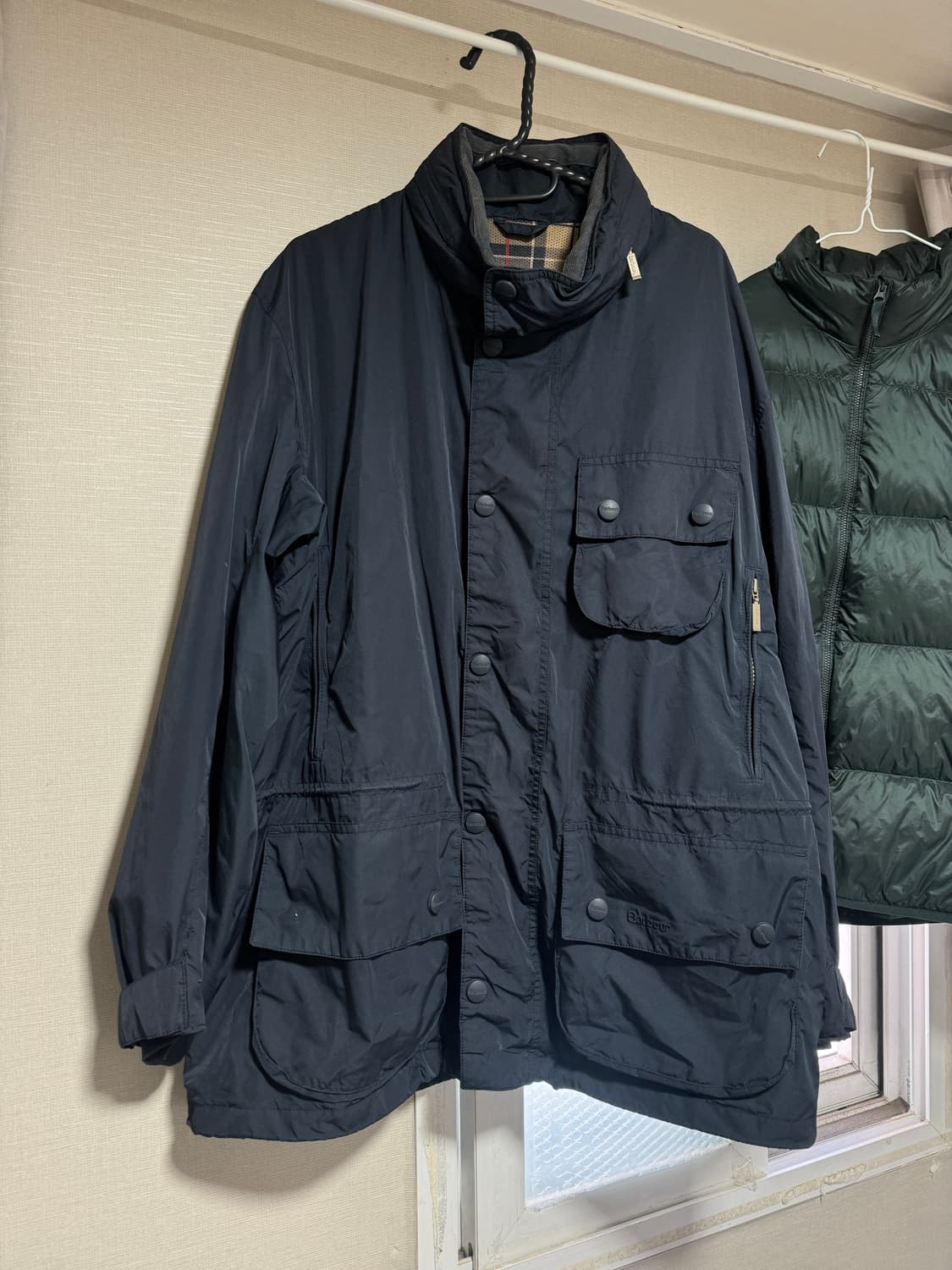 Barbour 바버 웨더 비데일 L사이즈 나일론 상품이미지1
