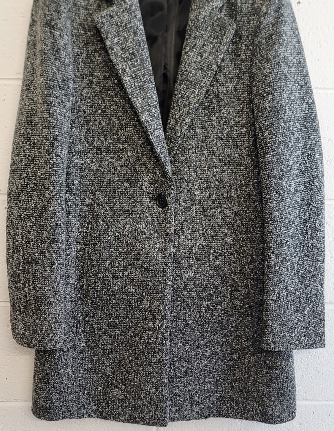 THE DAY(더데이,여성용) 보카시 싱글버튼 반코트형 자켓 판매 상품이미지4