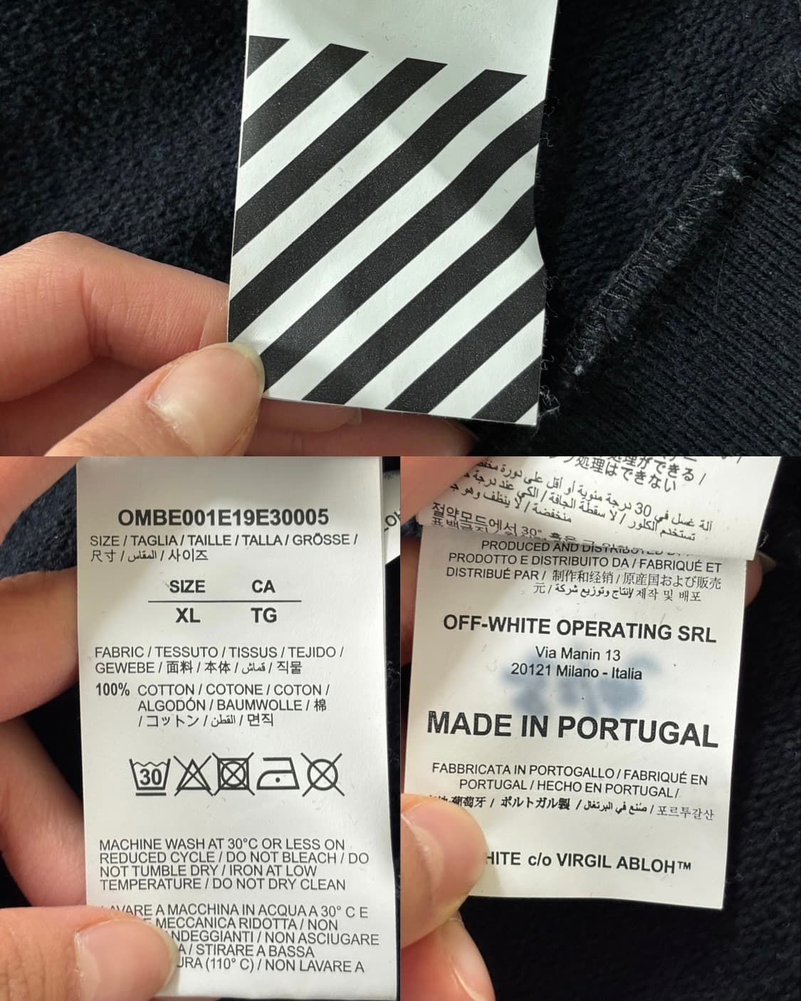 Off white 오프화이트 19FW 버질아블로 후드 집업 상품이미지8