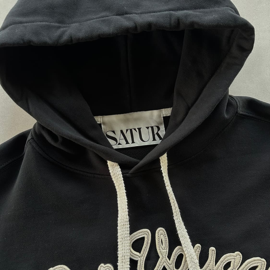 [XL]세터 SATUR 로고 보야지 후드 티셔츠 상품이미지8