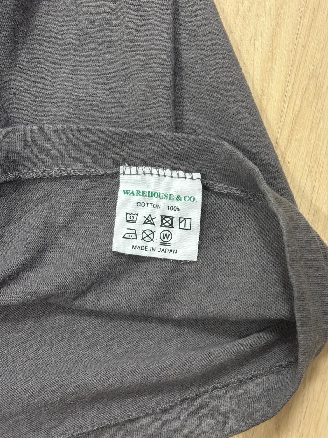 웨어하우스 4601 슬럽 티셔츠 상품이미지4