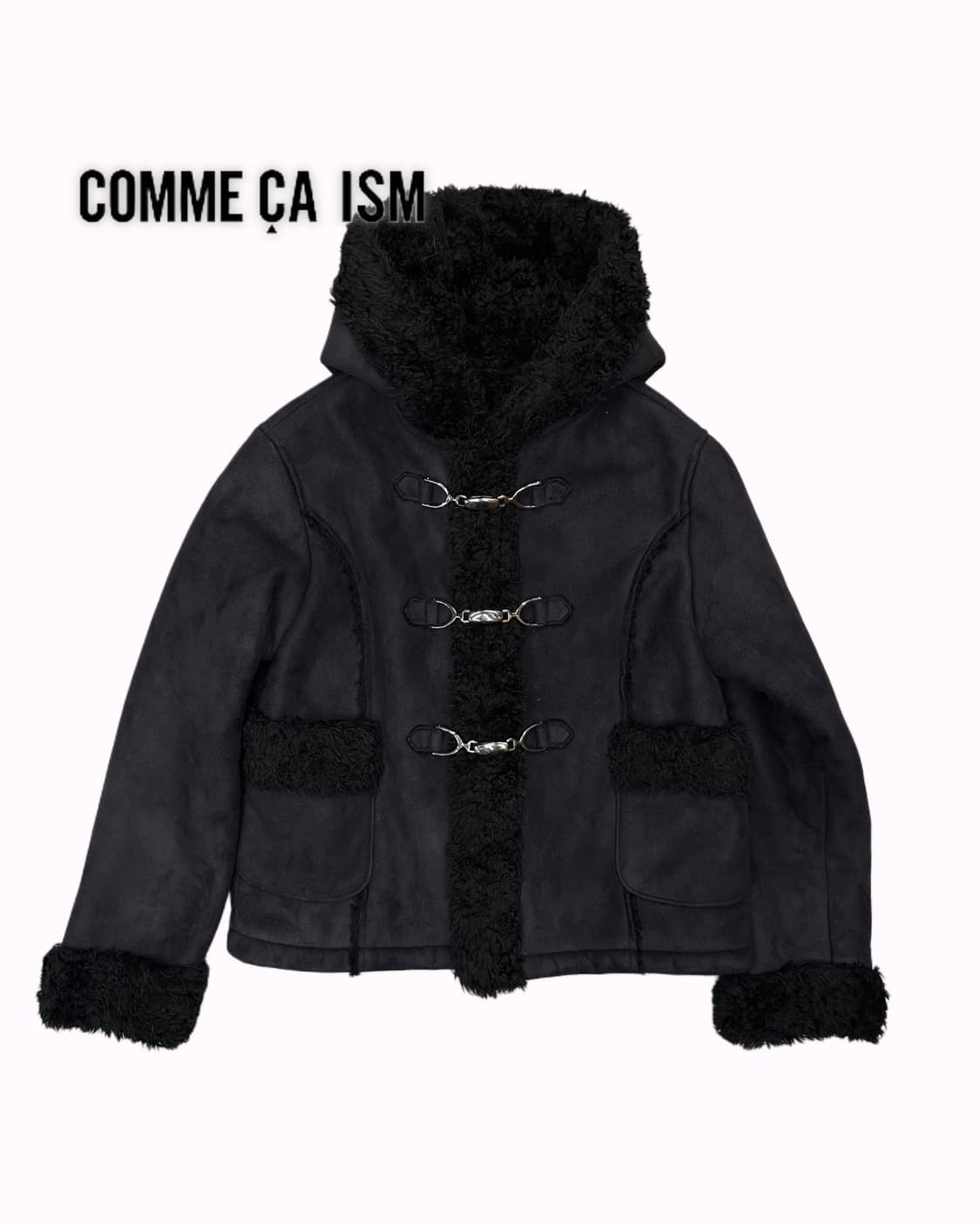 duffle shearling hood jacket 상품이미지1