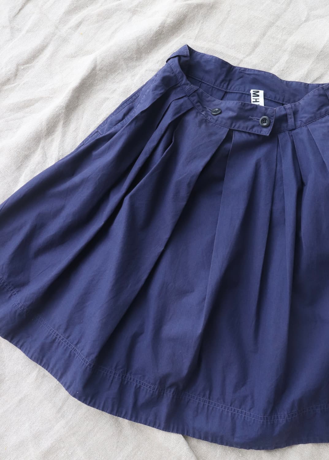 [MHL] Navy Midi Skirt 상품이미지7