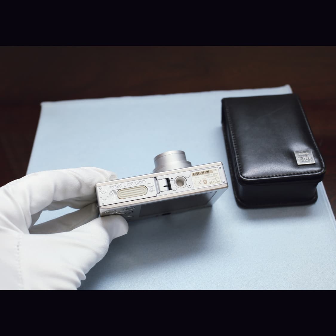 레어<민트급><한글>캐논 익서스 ixus70 실버 빈티지 디카 상품이미지5