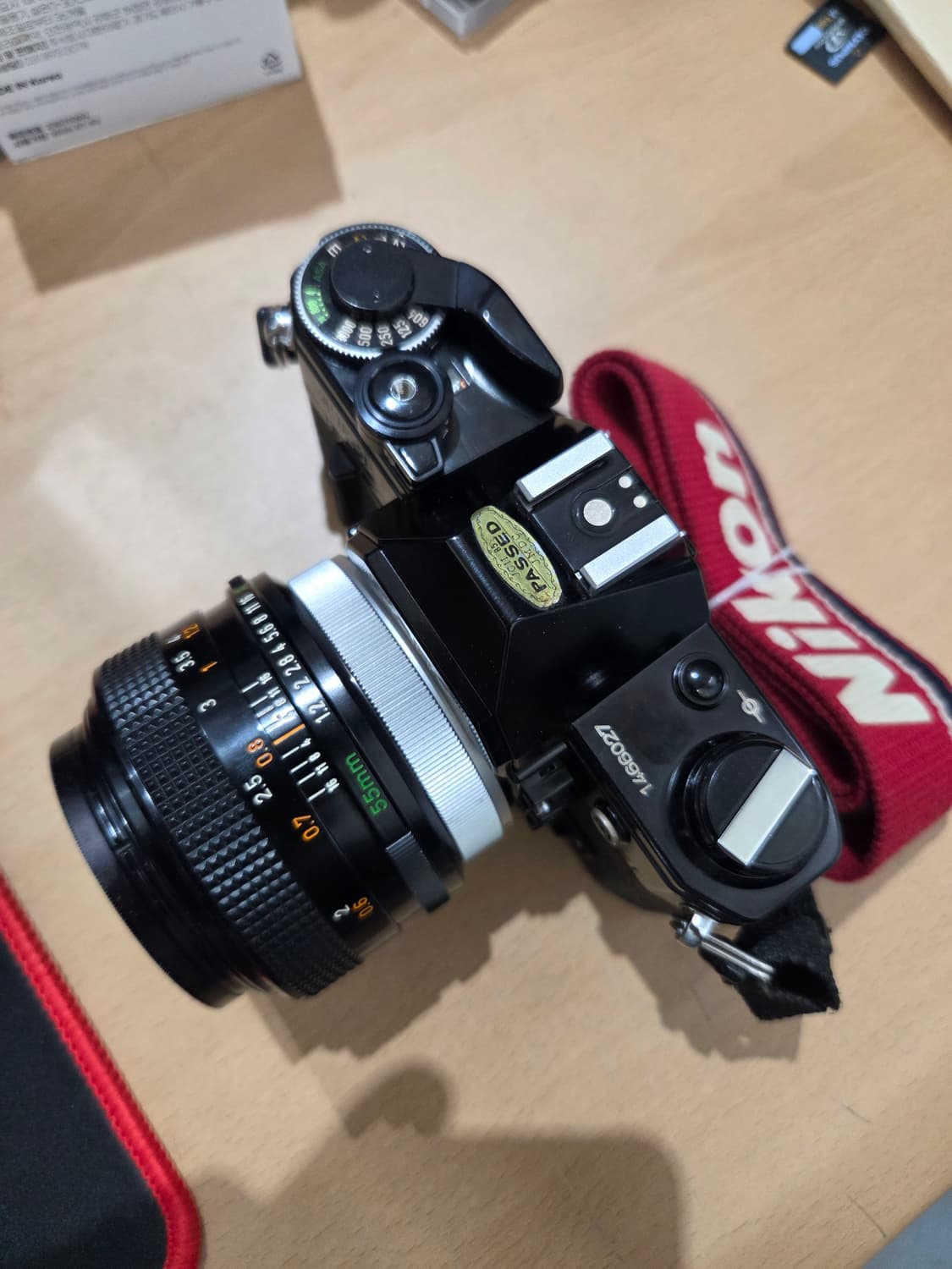 캐논 AE-1 블랙 + 캐논 55.2 FD 렌즈 상품이미지8
