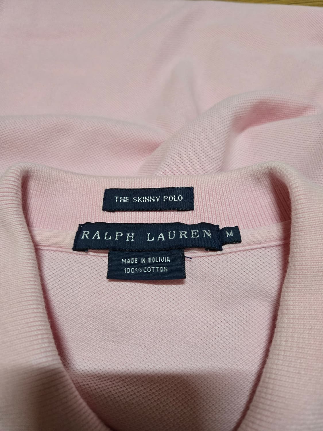 폴로 랄프로렌 여성 딸기우유 핑크 PK 반팔티 상품이미지6