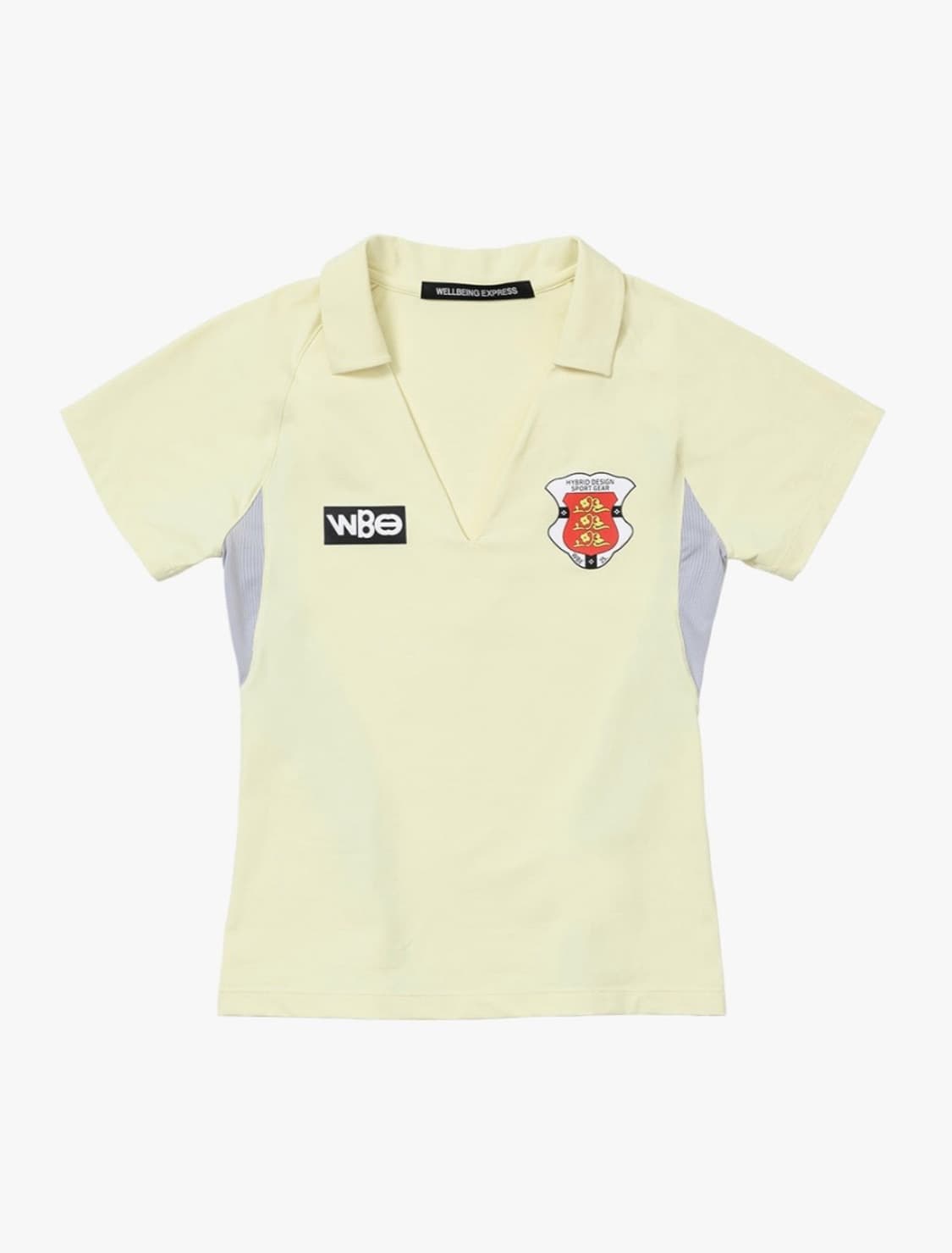 웰빙익스프레스 옐로우 반팔티 상품이미지1