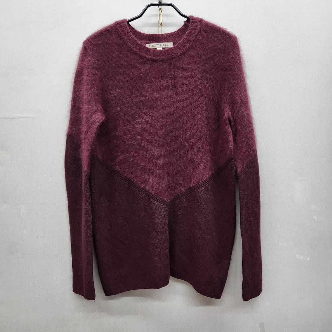 보티첼리 버건디 니트(앙고라/모)  S 상품이미지1