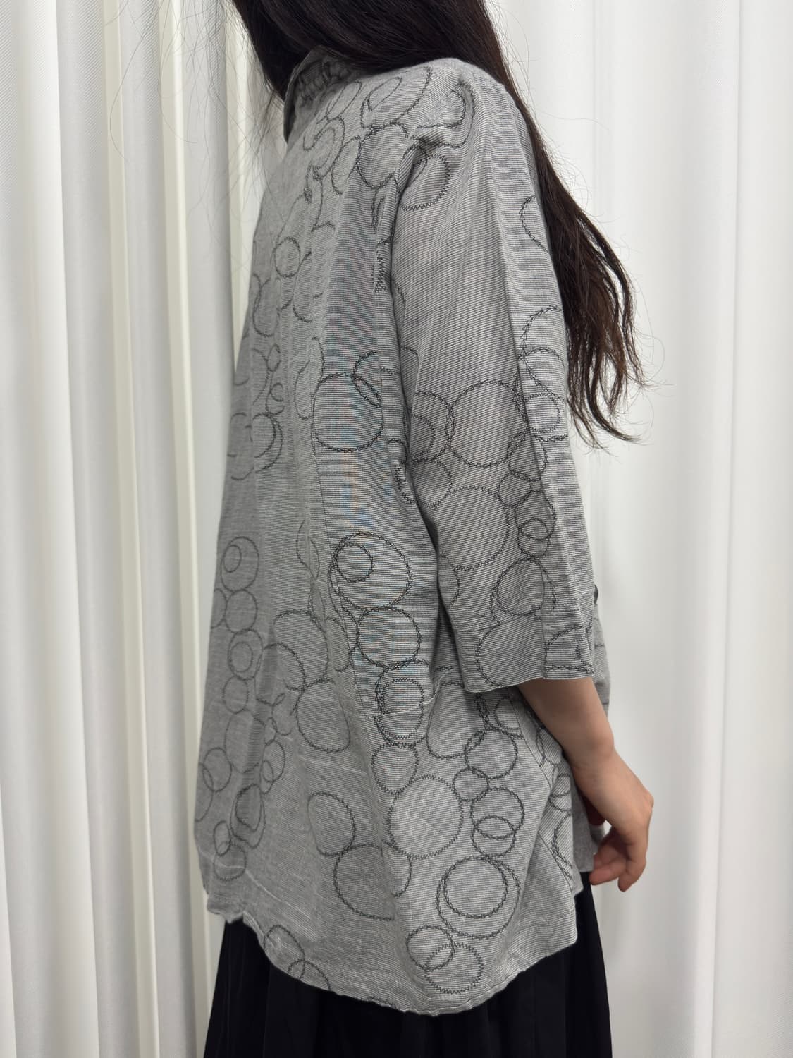 pattern blouse 상품이미지3