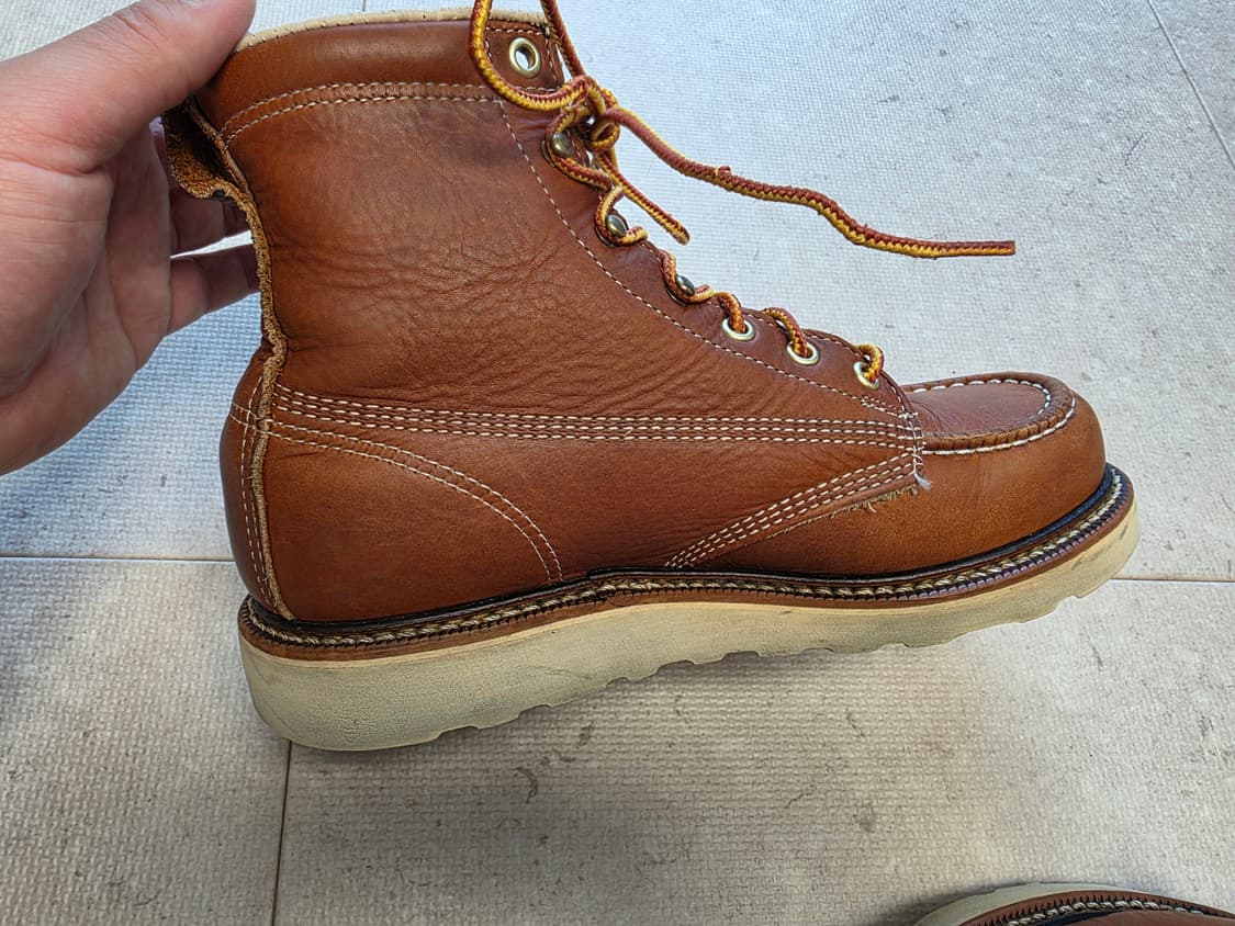 쏘로굿(Thorogood) 6인치 목토 7.5d 팔아요 상품이미지5