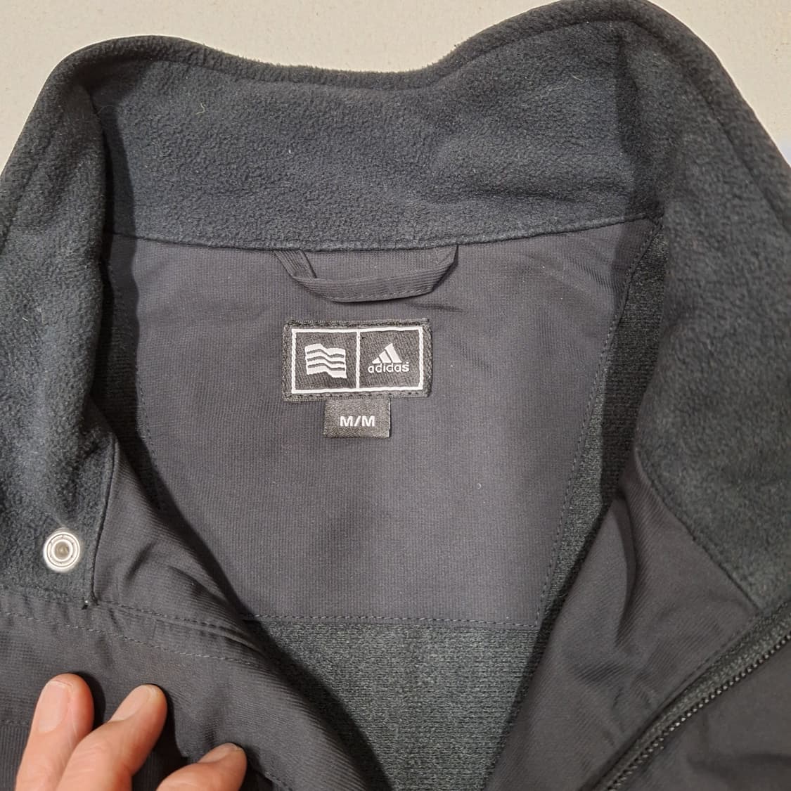 아디다스 기모안감 바람막이M 상품이미지3