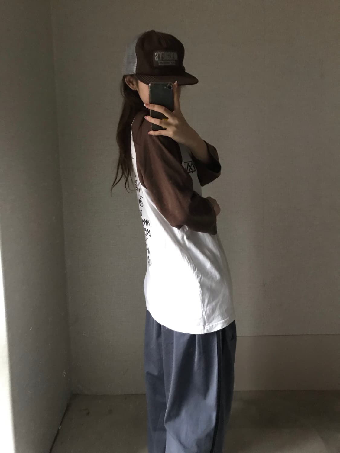올드스투시 브라운 나그랑 월드투어 롱슬리브 상품이미지4