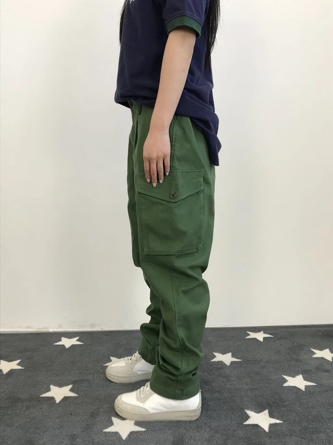 Back Number The World Cargo Green Pants 상품이미지3