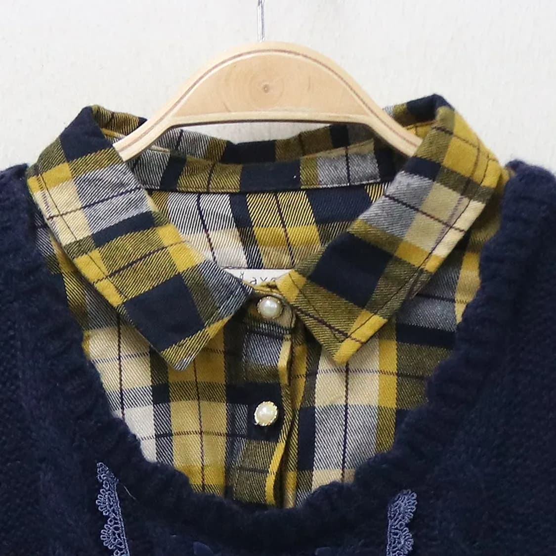 엑시즈팜 발레코어 니트 셔츠 레이어드 티셔츠 63580 상품이미지5