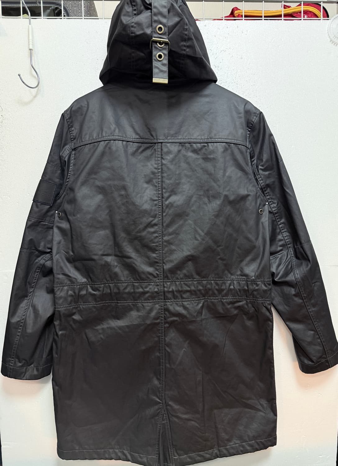 라코스테 블랙 왁스 자켓 48사이즈(95) 상품이미지4