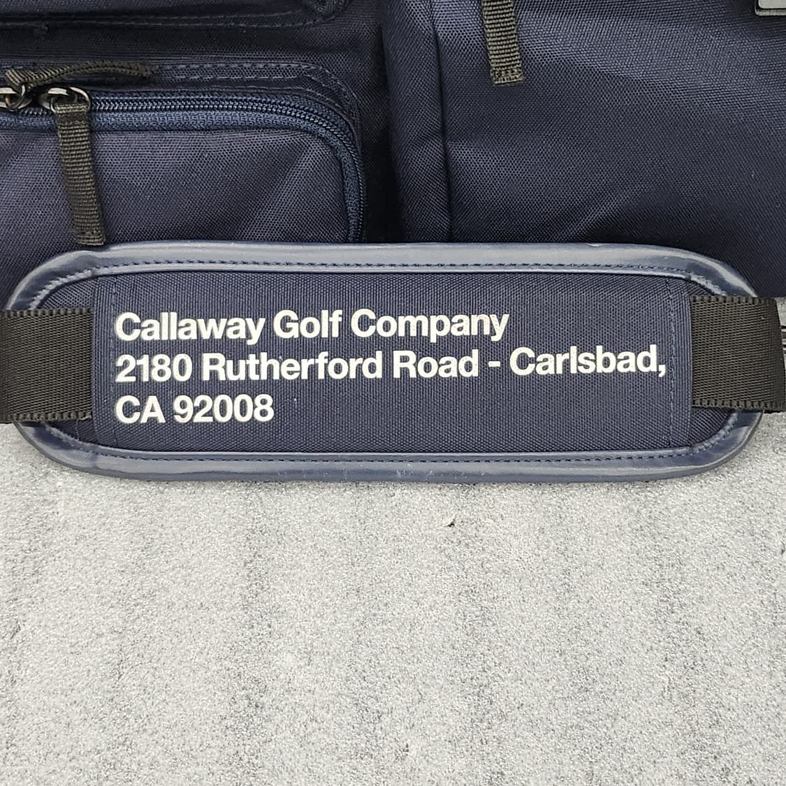 캘러웨이 정품 G-시스템 골프 보스턴백 네이비 52x36x25cm 상품이미지4