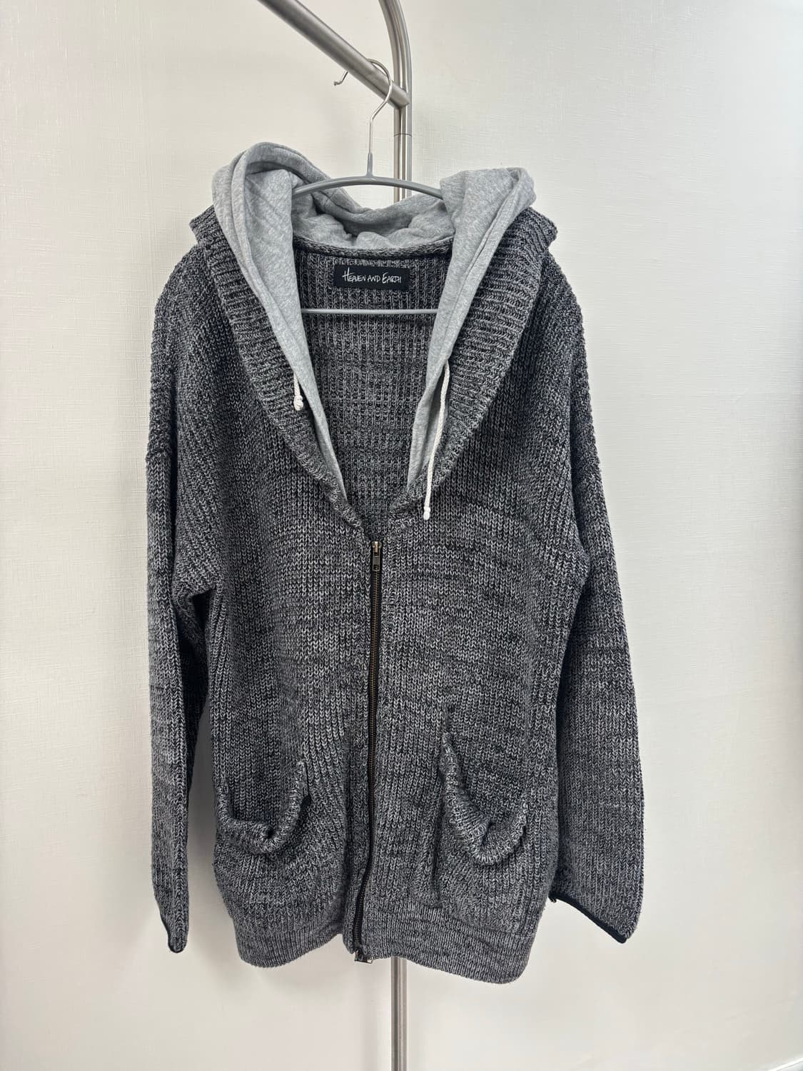 HEAVEN AND EARTH 펑키 후드 보카시 집업 상품이미지1