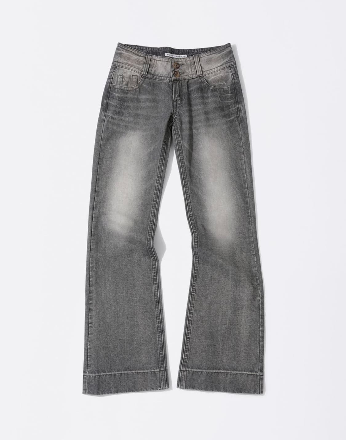 스컬프터 로우라이즈 데님 그레이 상품이미지1