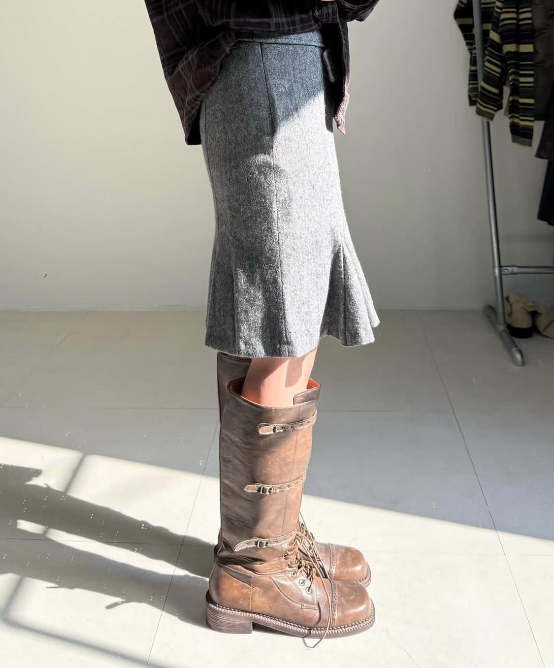 피쉬룸 빈티지 스커트 상품이미지5