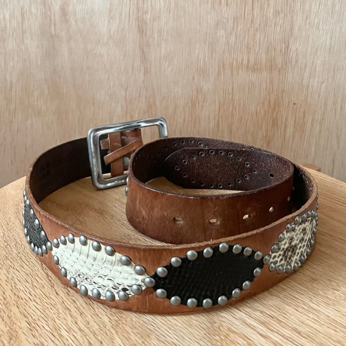 타케오키쿠치 스터드 벨트 상품이미지6