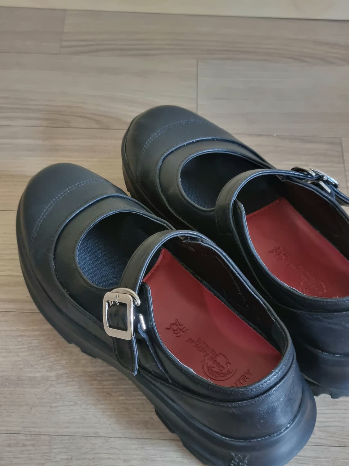 YASE 야세 카우하이드 플랫폼 메리제인 250 상품이미지8