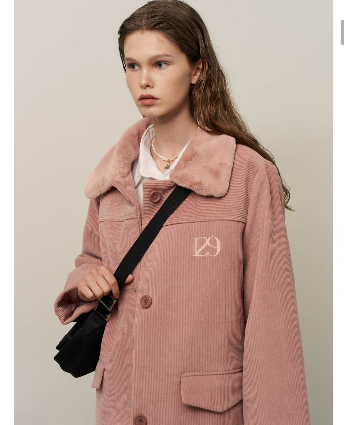 일리고 코듀로이 퍼 자켓 상품이미지1