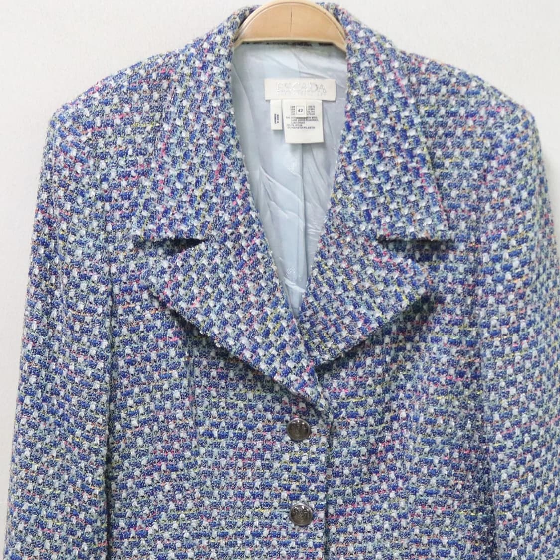 에스카다 울혼방 트위드 치마 정장 셋업 65516 상품이미지4