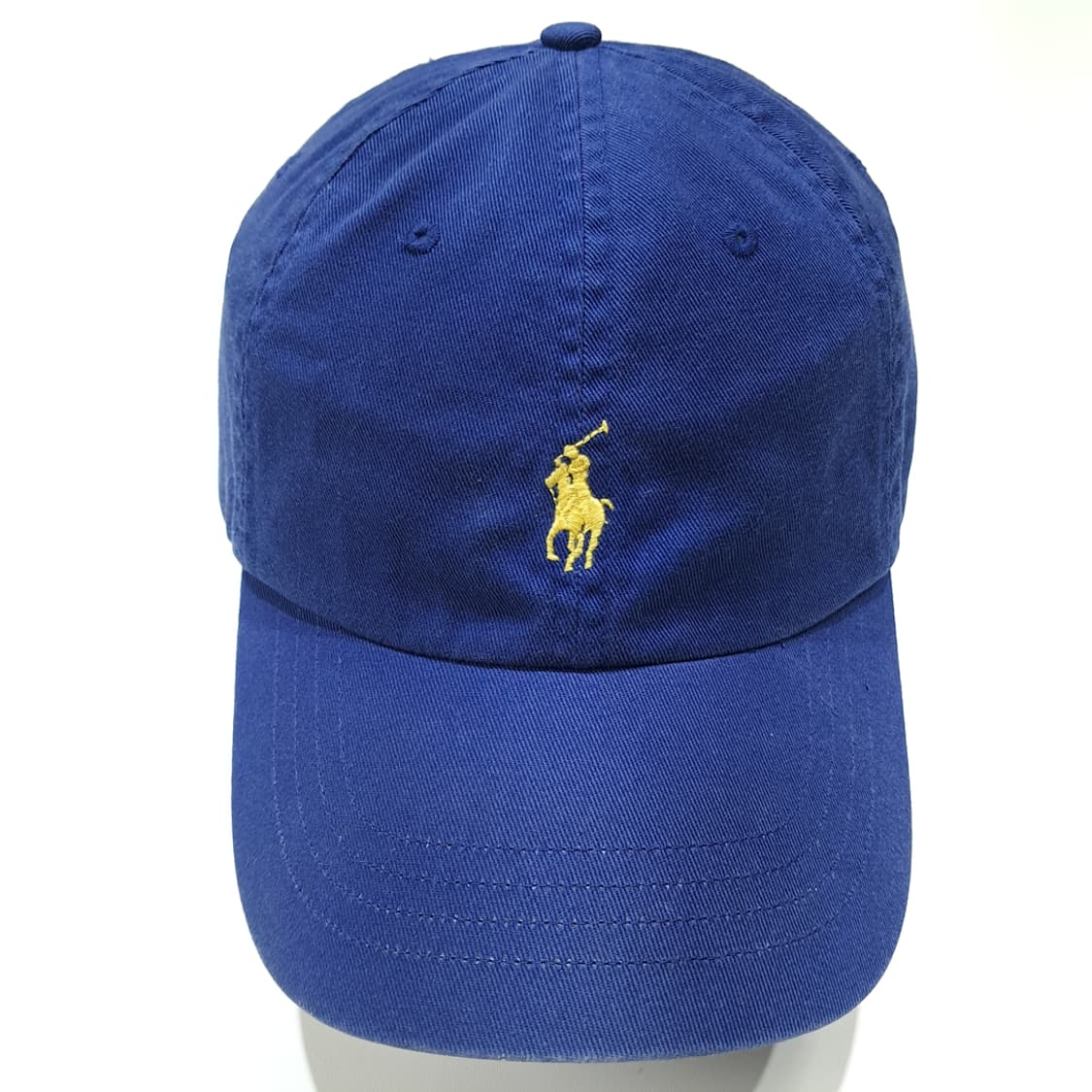 CL919 폴로 옐로우 포니 로얄블루 볼캡 모자 상품이미지3
