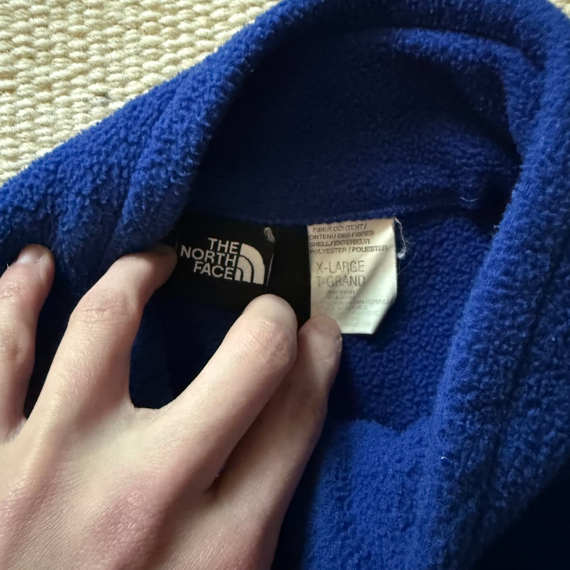 빈티지 90s the northface zip up  fleece 상품이미지3