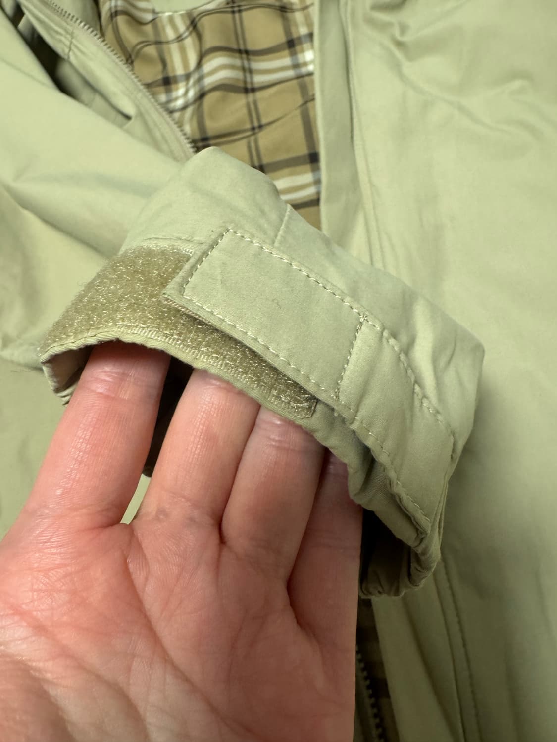 [빈티지] 빈폴(Beanpole) 클래식 체크 해링턴 자켓 (105) 상품이미지7