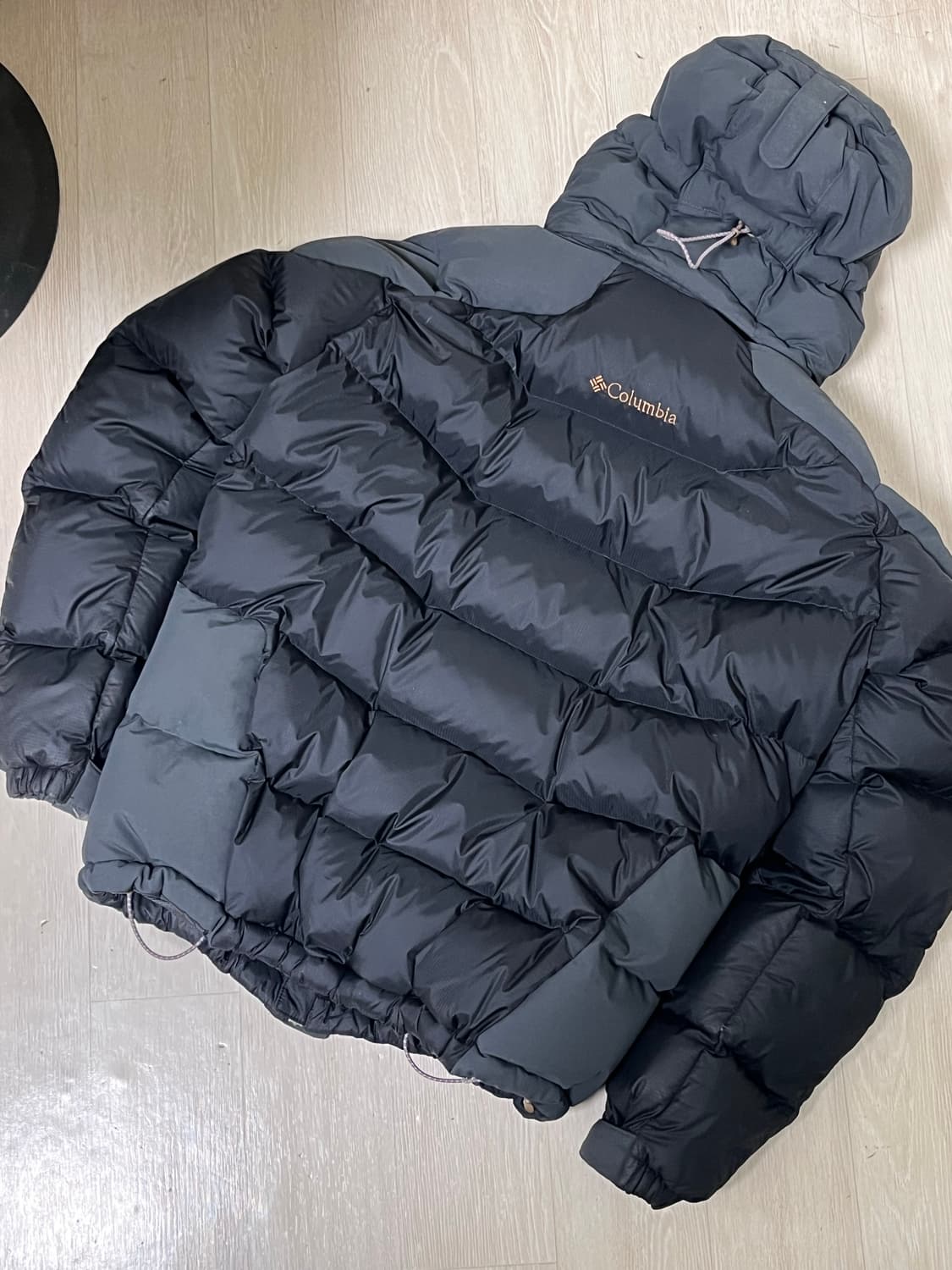 컬럼비아 옴니히트 블랙 패딩 자켓 m 상품이미지2