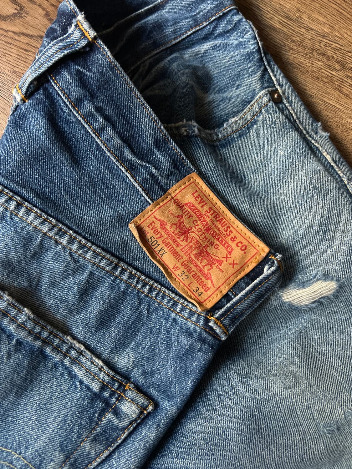 [32]리바이스 유럽 LVC 47501 빅E 데님 팬츠 상품이미지7