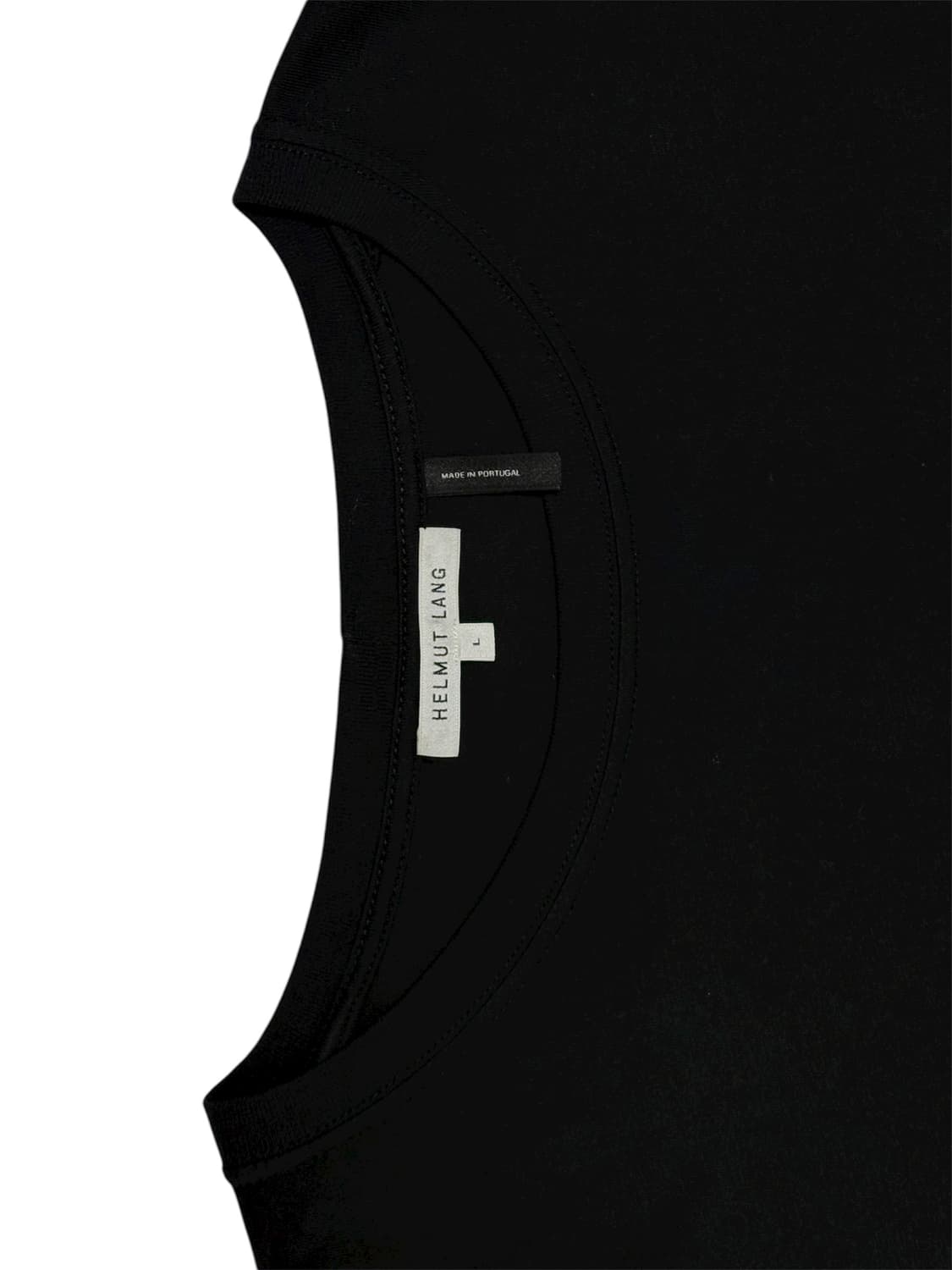 Helmut Lang O-ring Back Printing T-Shirt 상품이미지2