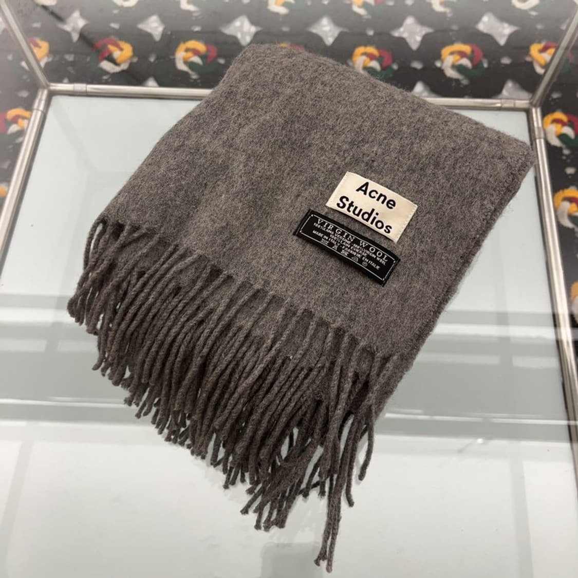 아크네스튜디오 모던시크 캐주얼 비건울 목도리 C07557 상품이미지3