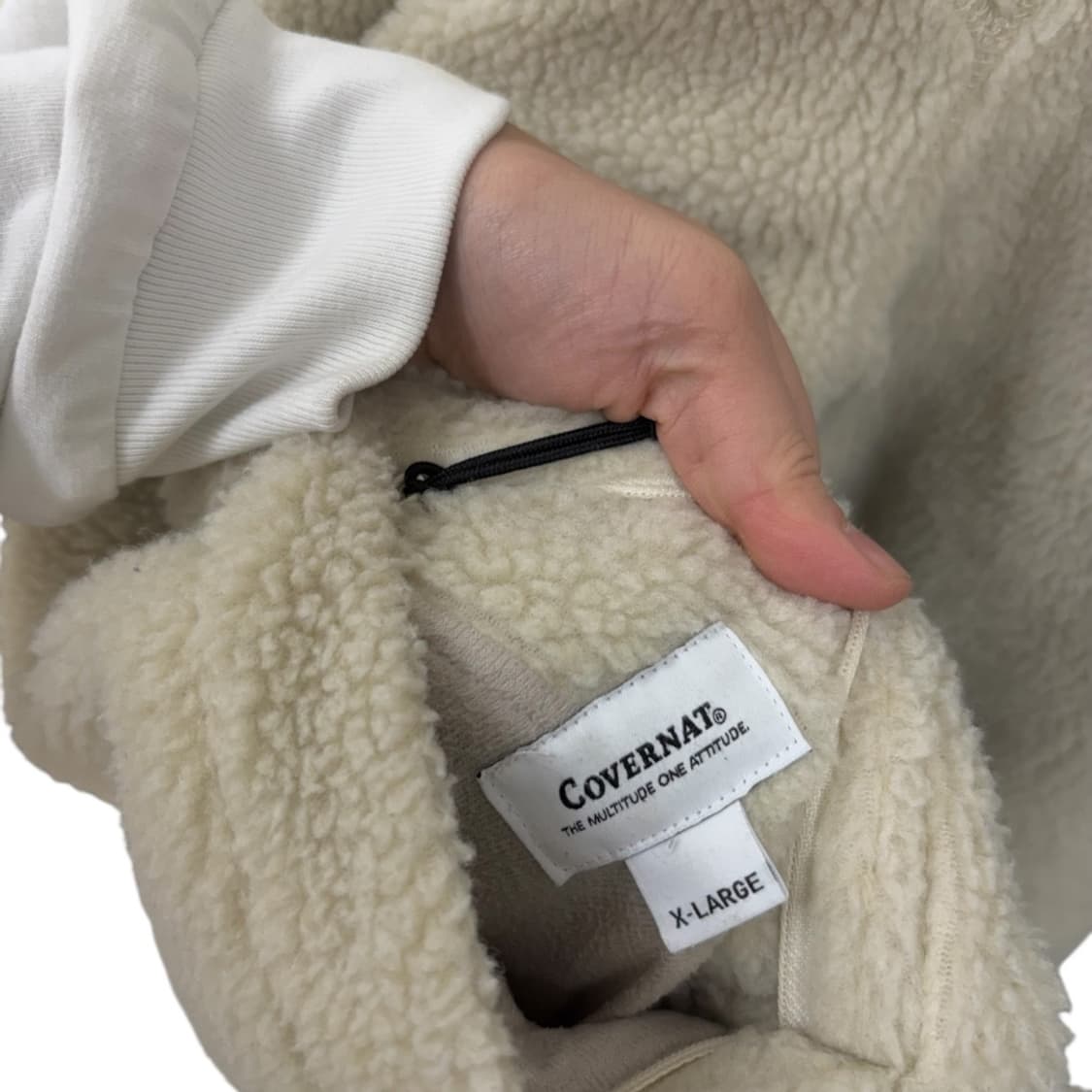 커버낫 리버시블 후리스점퍼 상품이미지6