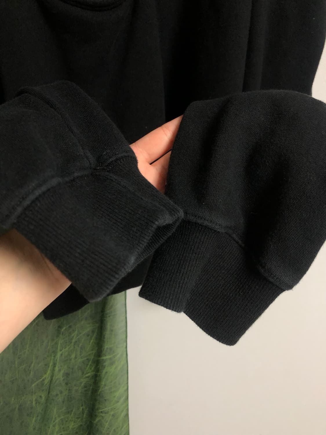 nache 나체 bare sweat shirt (black) 상품이미지4