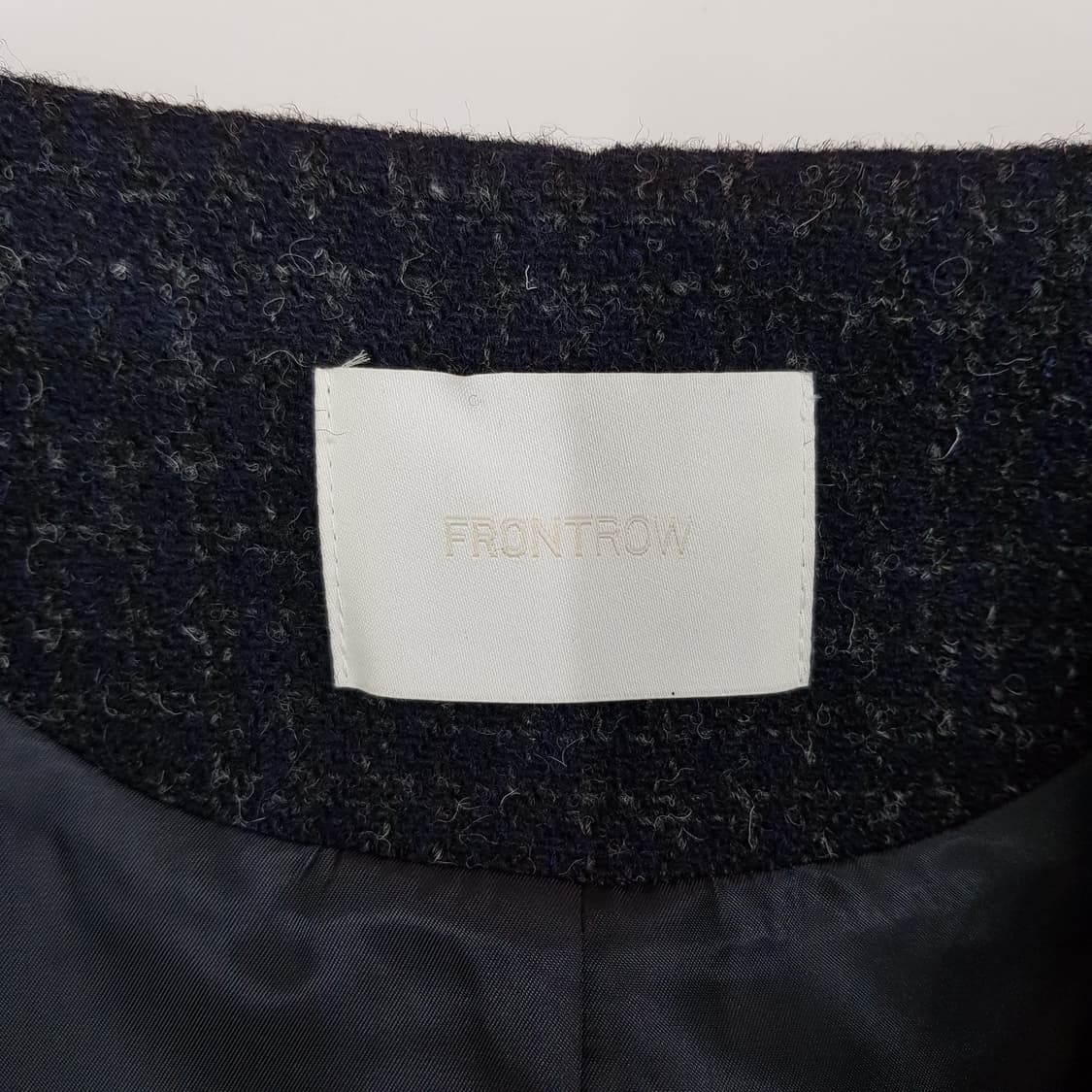 프론트로우 FRONTROW 해리스 트위드 울 자켓  XS사이즈 상품이미지7